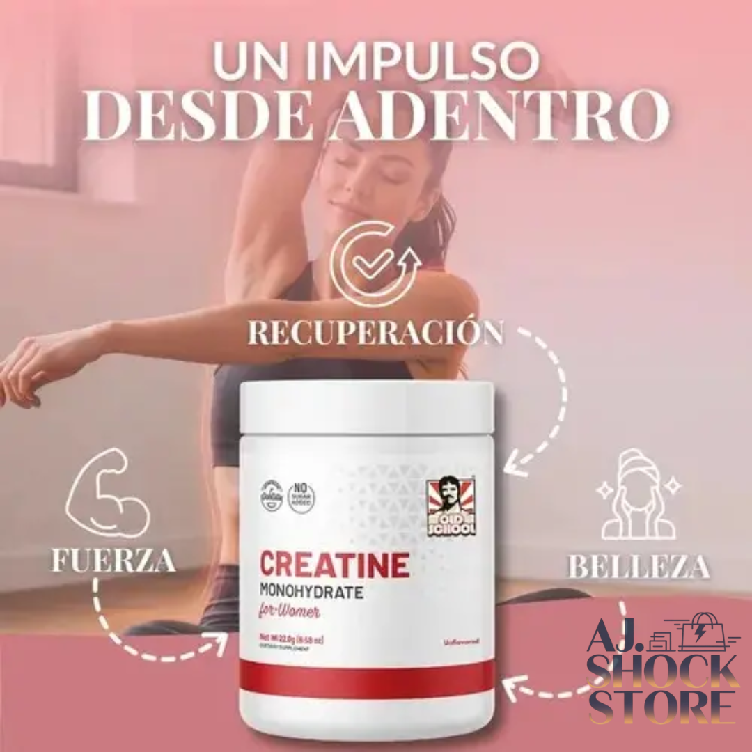 CREATINA MONOHIDRATADA PARA MUJERES