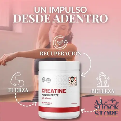 CREATINA MONOHIDRATADA PARA MUJERES