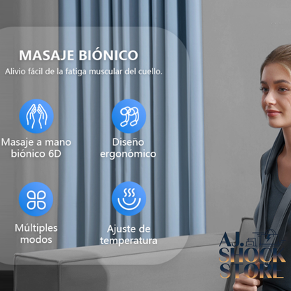 MASAJEADOR CERVICAL CON CALOR