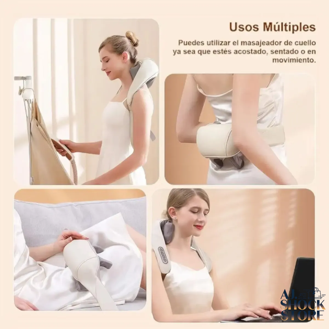 MASAJEADOR CERVICAL CON CALOR