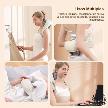 MASAJEADOR CERVICAL CON CALOR